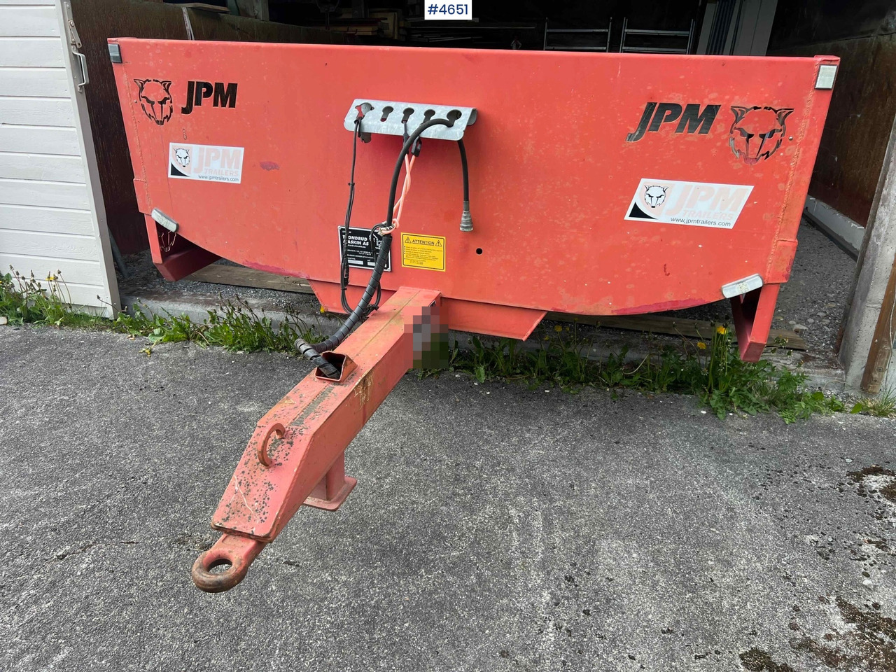 2012 2 axle JPM Machine trailer - Dieplader aanhangwagen: afbeelding 3 2012 2 axle JPM Machine trailer - Dieplader aanhangwagen: afbeelding 3