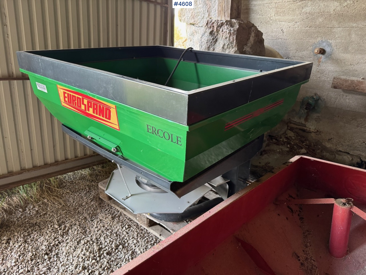 2012 EuroSpand Ercole Fertilizer Spreader - Kunstmeststrooier: afbeelding 1 2012 EuroSpand Ercole Fertilizer Spreader - Kunstmeststrooier: afbeelding 1