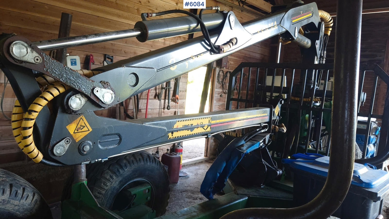 2012 Farma T10 Timber trailer w/ Farma C 6.3 G2 Crane. - Hout aanhanger: afbeelding 3 2012 Farma T10 Timber trailer w/ Farma C 6.3 G2 Crane. - Hout aanhanger: afbeelding 3