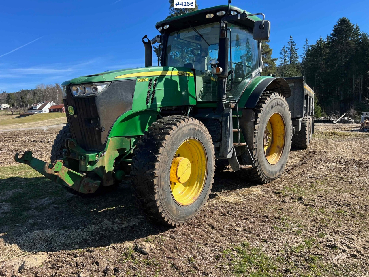 2012 John Deere 7260R Tractor w/ PTO - Tractor: afbeelding 1 2012 John Deere 7260R Tractor w/ PTO - Tractor: afbeelding 1