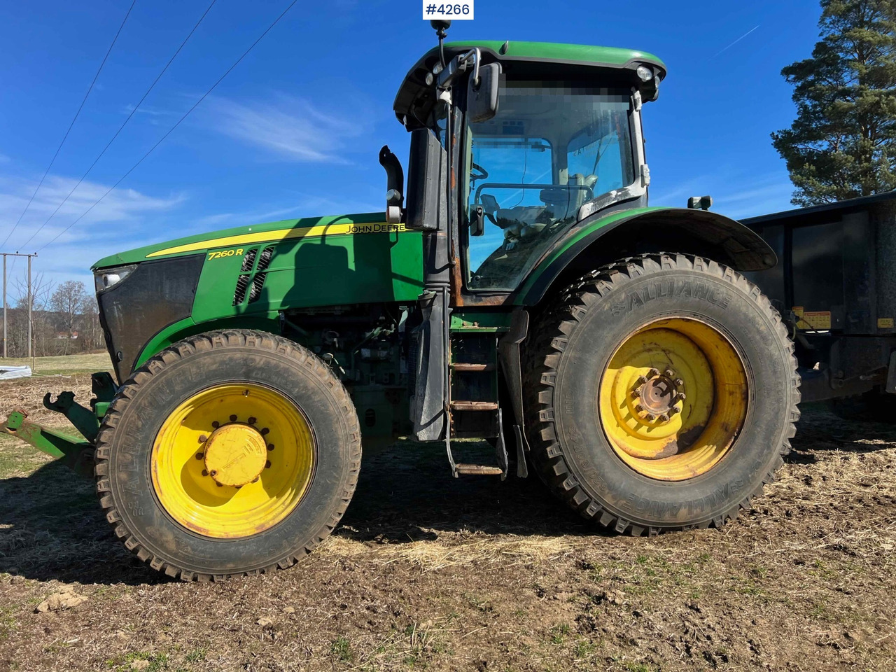 2012 John Deere 7260R Tractor w/ PTO - Tractor: afbeelding 1 2012 John Deere 7260R Tractor w/ PTO - Tractor: afbeelding 1