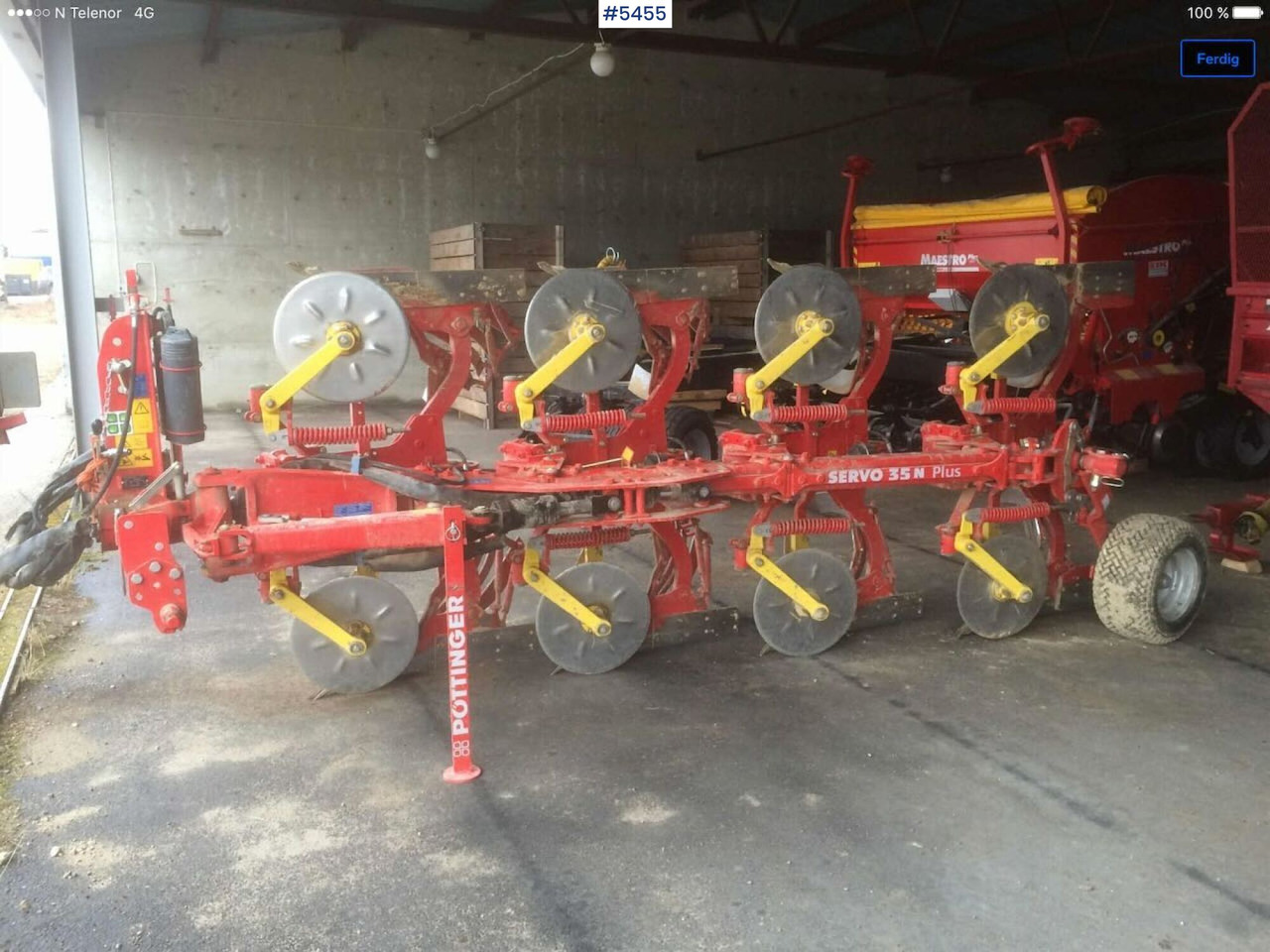 2012 Pöttinger Servo 35 4 furrow reversible plough - Grondbewerking toebehoor: afbeelding 3 2012 Pöttinger Servo 35 4 furrow reversible plough - Grondbewerking toebehoor: afbeelding 3