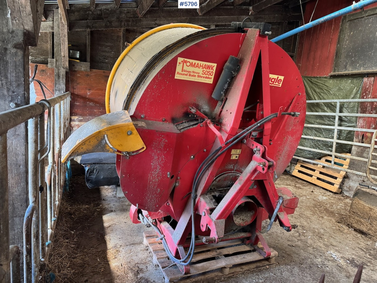 2012 Teagle Tomahawk 5050 - Hooi-/ Voedermachine: afbeelding 4 2012 Teagle Tomahawk 5050 - Hooi-/ Voedermachine: afbeelding 4