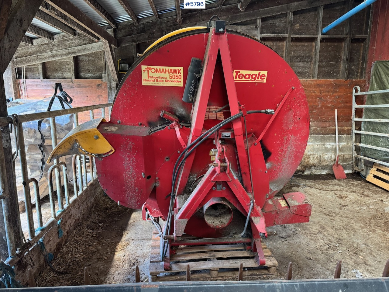 2012 Teagle Tomahawk 5050 - Hooi-/ Voedermachine: afbeelding 5 2012 Teagle Tomahawk 5050 - Hooi-/ Voedermachine: afbeelding 5