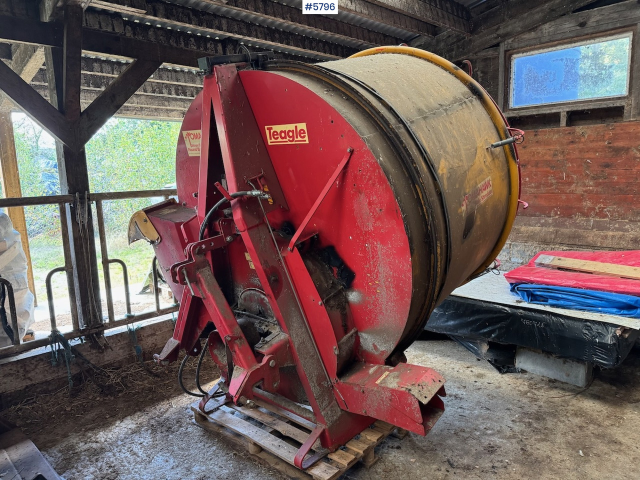 2012 Teagle Tomahawk 5050 - Hooi-/ Voedermachine: afbeelding 3 2012 Teagle Tomahawk 5050 - Hooi-/ Voedermachine: afbeelding 3