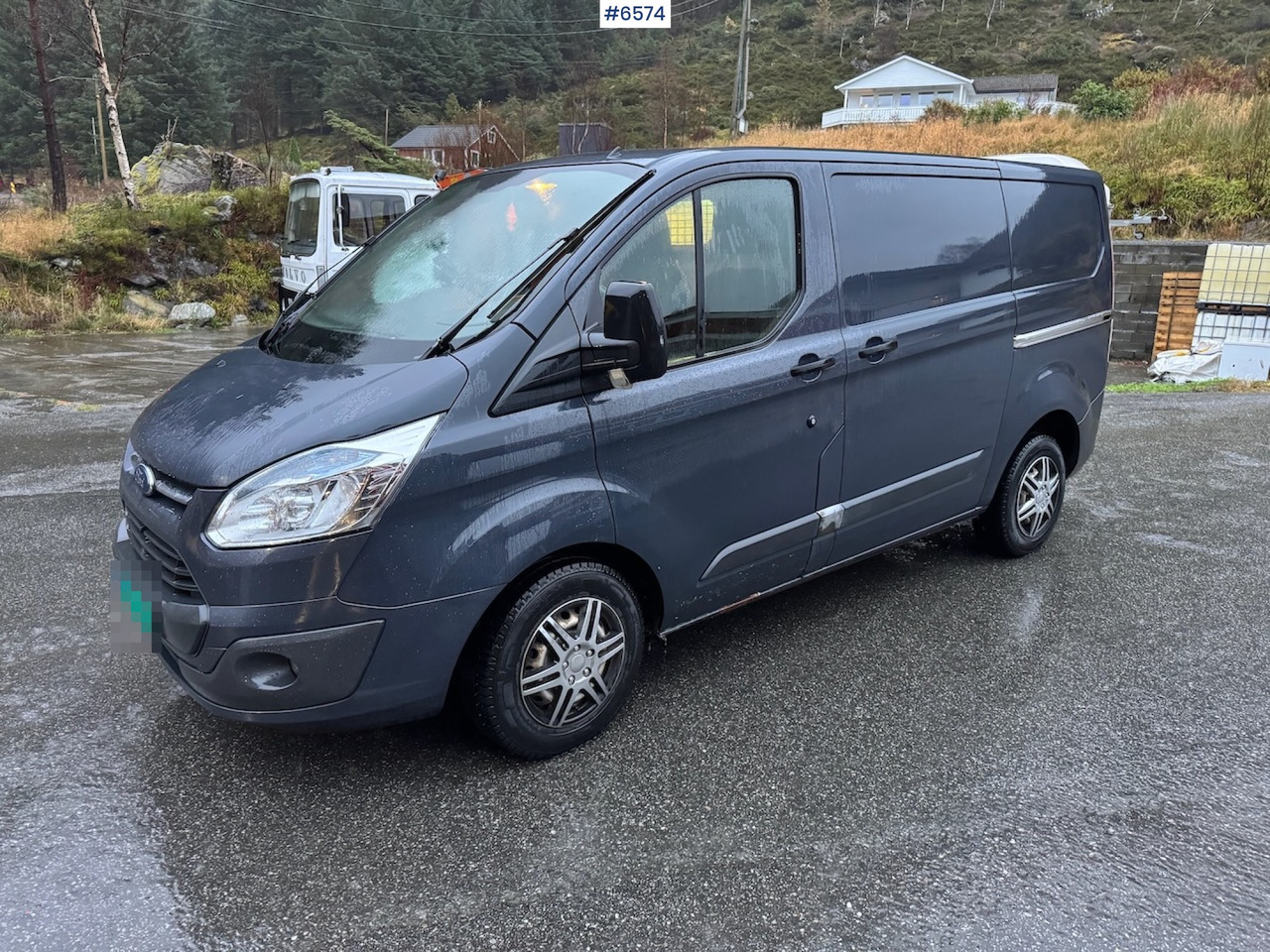 2013 Ford Transit Custom. Replaced engine. - Gesloten bestelwagen: afbeelding 1 2013 Ford Transit Custom. Replaced engine. - Gesloten bestelwagen: afbeelding 1