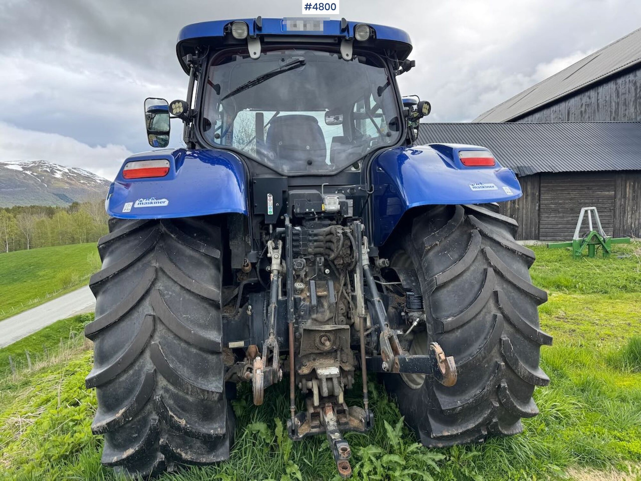 2013 New Holland T7.210 AC Blue Power m/ Frontlaster - Tractor: afbeelding 4 2013 New Holland T7.210 AC Blue Power m/ Frontlaster - Tractor: afbeelding 4