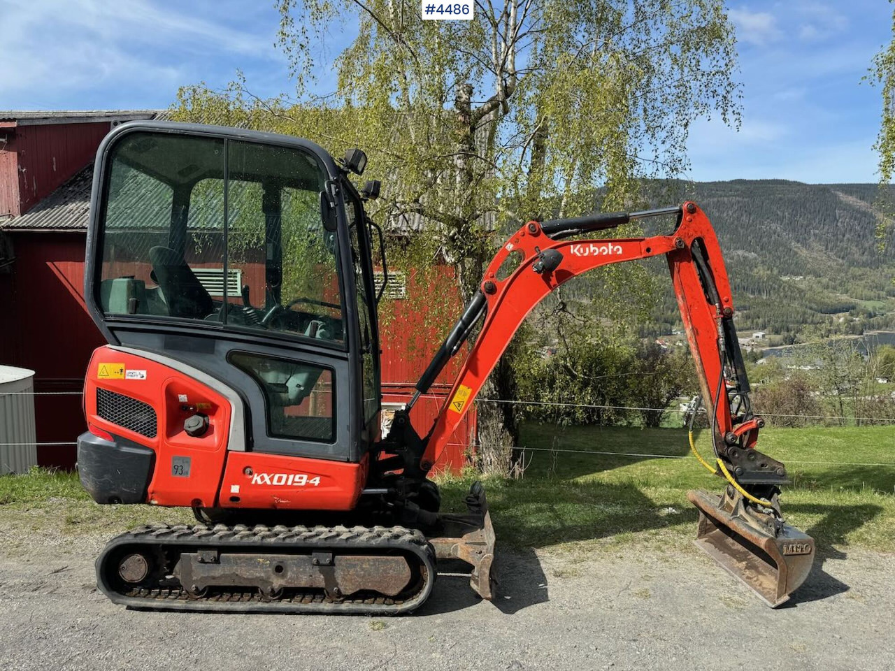 2014 Kubota KX019 Mini excavator with two buckets - Graafmachine: afbeelding 2 2014 Kubota KX019 Mini excavator with two buckets - Graafmachine: afbeelding 2