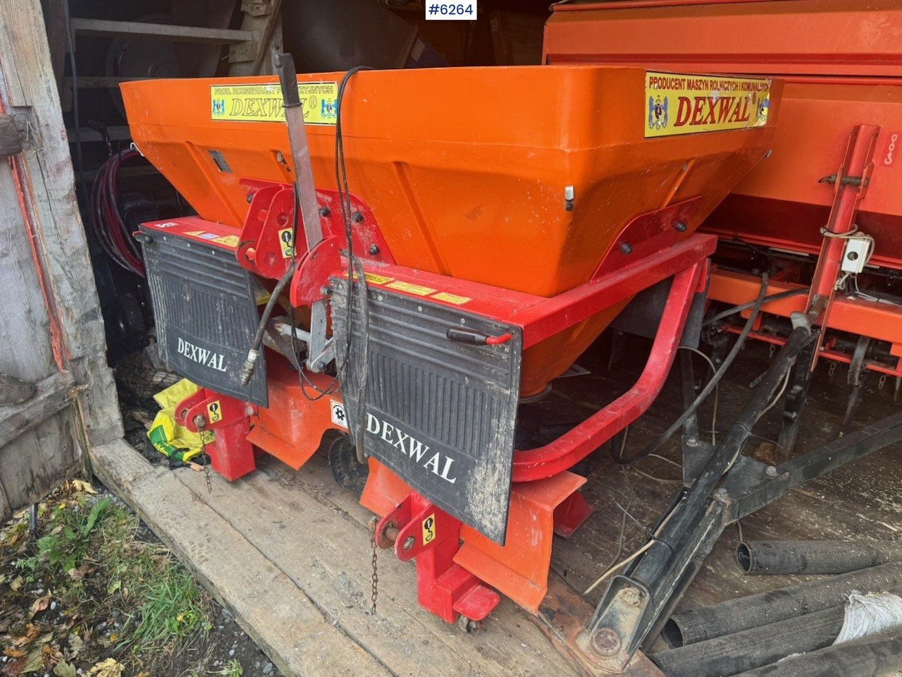 2015 Dexwal Tornado fertilizer spreader - Kunstmeststrooier: afbeelding 1 2015 Dexwal Tornado fertilizer spreader - Kunstmeststrooier: afbeelding 1