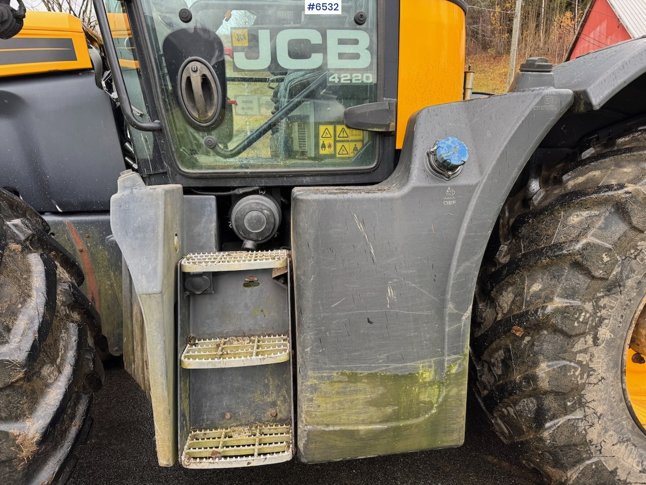 2015 JCB Fastrack 4220 w/ front hydraulics, front PTO and plow plate. Low hours! - Tractor: afbeelding 5 2015 JCB Fastrack 4220 w/ front hydraulics, front PTO and plow plate. Low hours! - Tractor: afbeelding 5