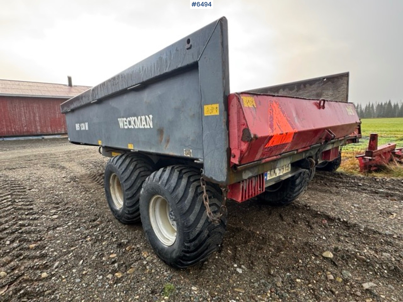 2016 Weckman WS130M dump trailer - Landbouwkipper: afbeelding 5 2016 Weckman WS130M dump trailer - Landbouwkipper: afbeelding 5