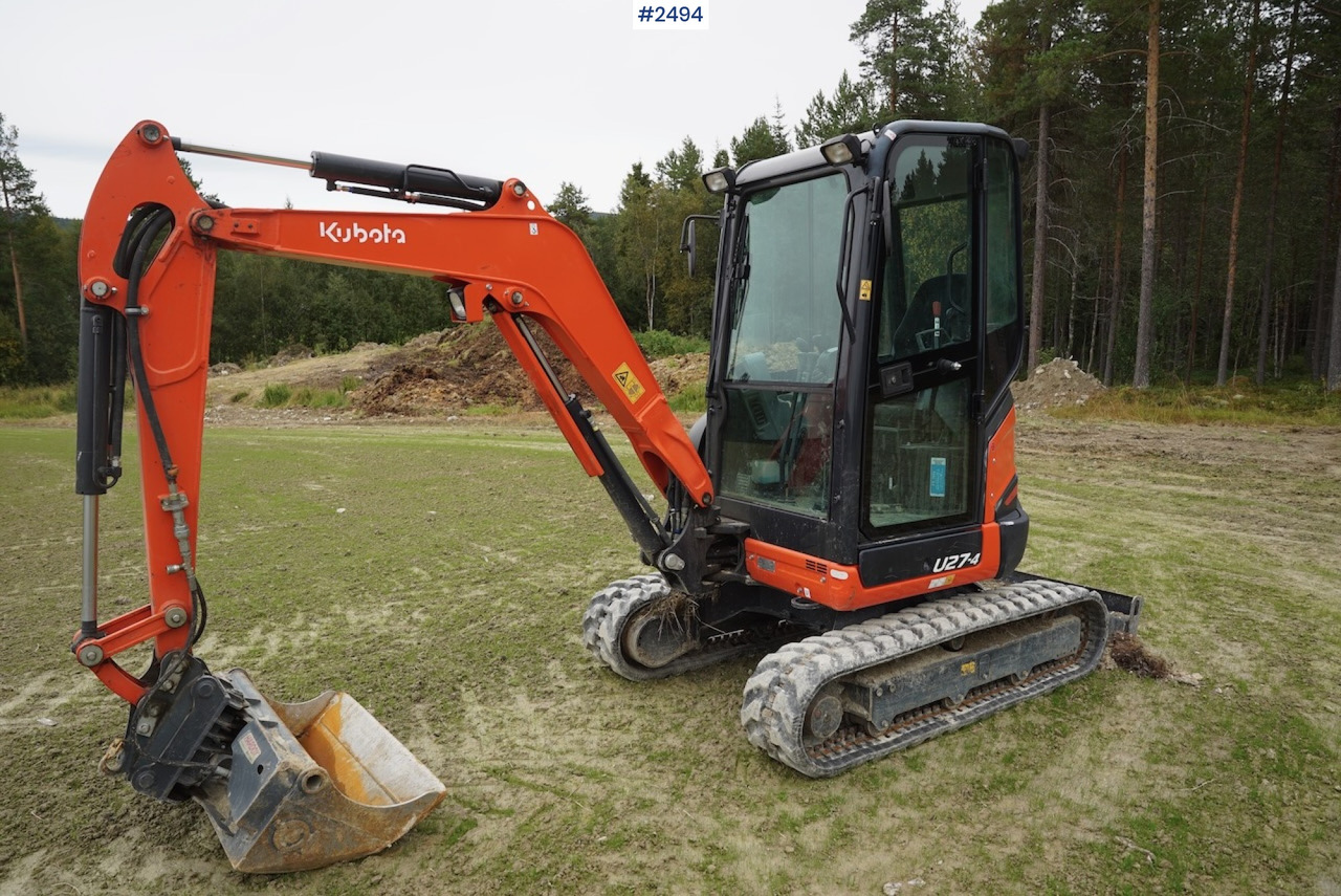 2018 Kubota U27-4 w/shear - Graafmachine: afbeelding 3 2018 Kubota U27-4 w/shear - Graafmachine: afbeelding 3