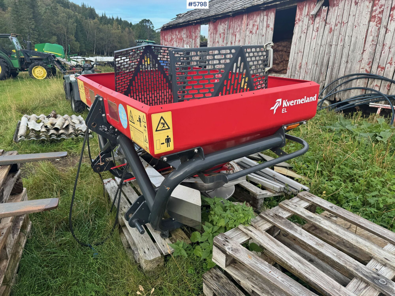 2018 Kverneland Manure spreader. Repair project - Kunstmeststrooier: afbeelding 2 2018 Kverneland Manure spreader. Repair project - Kunstmeststrooier: afbeelding 2
