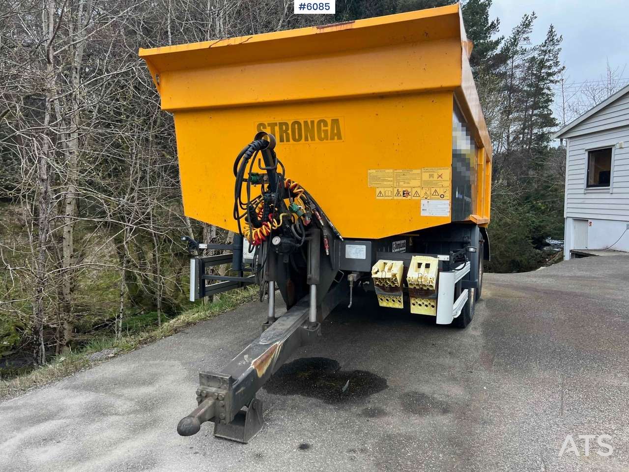 2019 2 axle Stronga DL1200 Dumper trailer - Landbouwkipper: afbeelding 5 2019 2 axle Stronga DL1200 Dumper trailer - Landbouwkipper: afbeelding 5