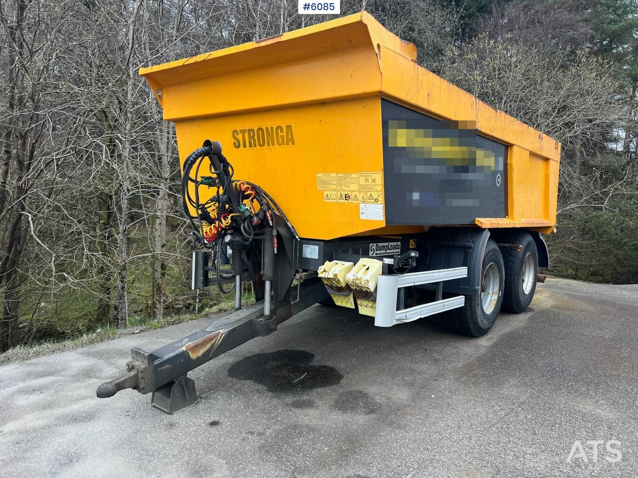 2019 2 axle Stronga DL1200 Dumper trailer - Landbouwkipper: afbeelding 3 2019 2 axle Stronga DL1200 Dumper trailer - Landbouwkipper: afbeelding 3