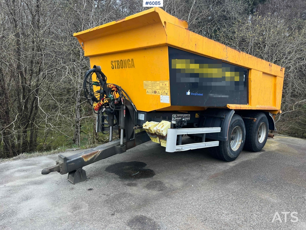 2019 2 axle Stronga DL1200 Dumper trailer - Landbouwkipper: afbeelding 2 2019 2 axle Stronga DL1200 Dumper trailer - Landbouwkipper: afbeelding 2