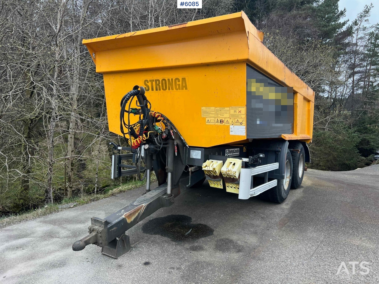 2019 2 axle Stronga DL1200 Dumper trailer - Landbouwkipper: afbeelding 4 2019 2 axle Stronga DL1200 Dumper trailer - Landbouwkipper: afbeelding 4