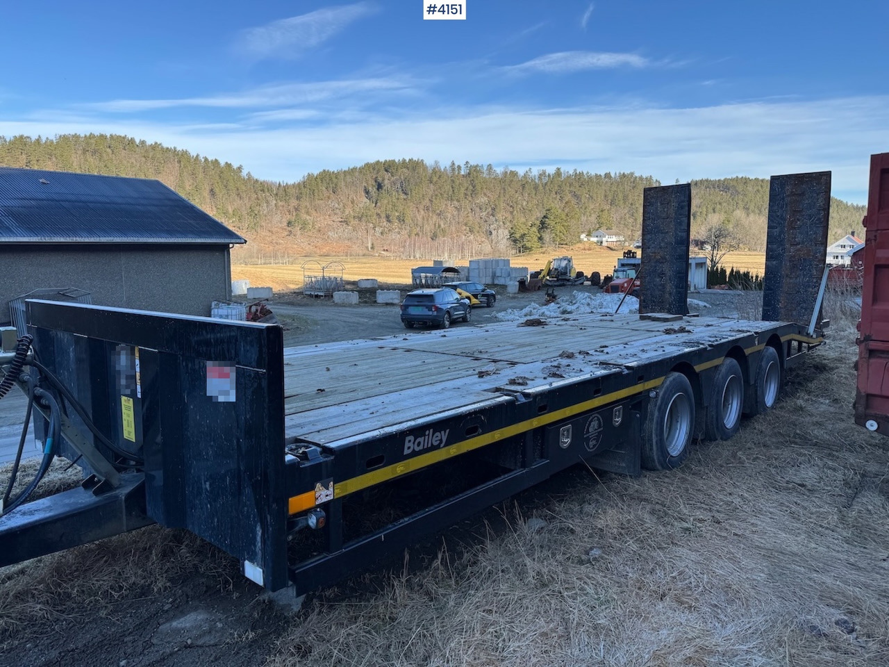 2020 Bailey 24 T Low Loader Machine Trolley - Dieplader aanhangwagen: afbeelding 1 2020 Bailey 24 T Low Loader Machine Trolley - Dieplader aanhangwagen: afbeelding 1