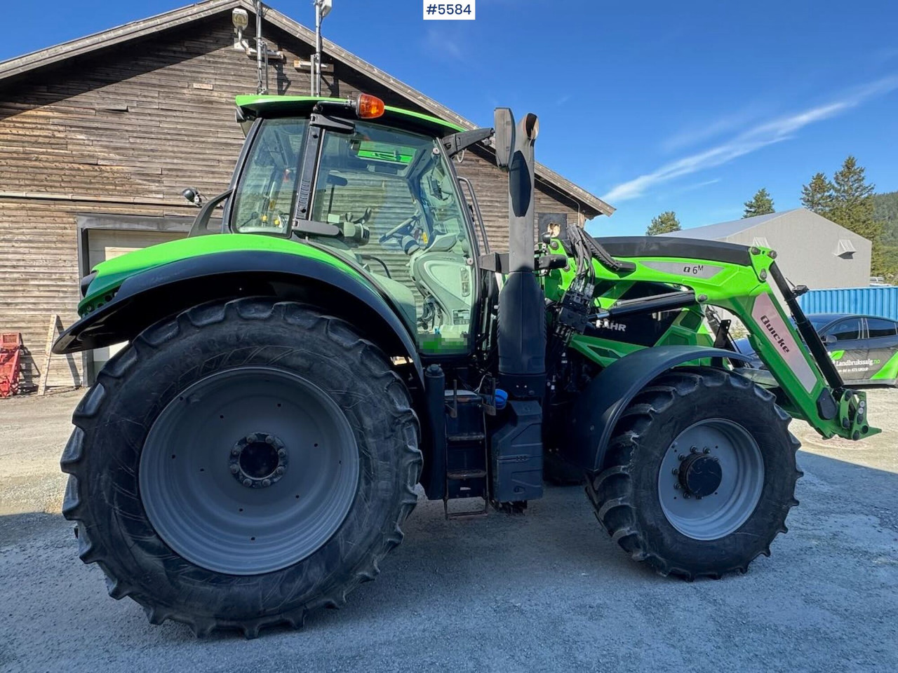 Leasing  2020 Deutz-Fahr 6215 Agrotron w/ front loader & 2 sets of tires 2020 Deutz-Fahr 6215 Agrotron w/ front loader & 2 sets of tires: afbeelding 8