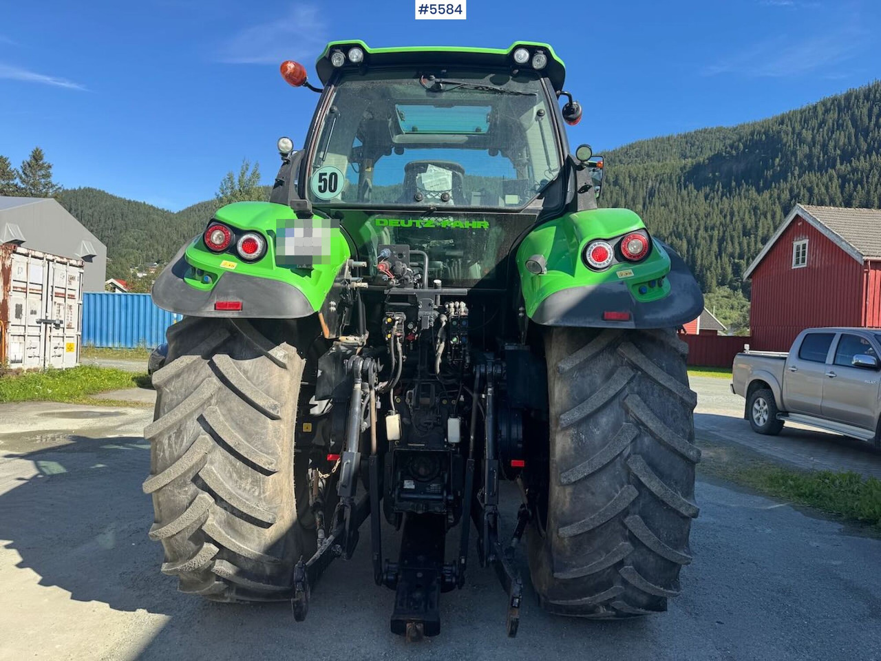 Leasing  2020 Deutz-Fahr 6215 Agrotron w/ front loader & 2 sets of tires 2020 Deutz-Fahr 6215 Agrotron w/ front loader & 2 sets of tires: afbeelding 6