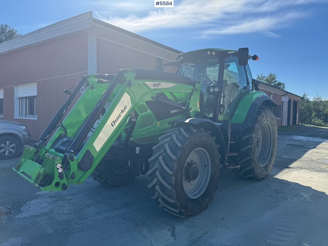 2020 Deutz-Fahr 6215 Agrotron w/ front loader & 2 sets of tires - Tractor: afbeelding 3 2020 Deutz-Fahr 6215 Agrotron w/ front loader & 2 sets of tires - Tractor: afbeelding 3
