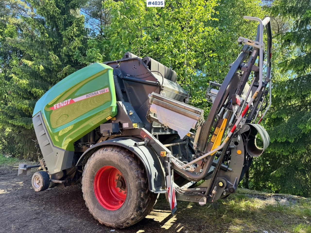 2020 Fendt Rotana 160V Combined Baler. 6200 Bales. - Hooi-/ Voedermachine: afbeelding 1 2020 Fendt Rotana 160V Combined Baler. 6200 Bales. - Hooi-/ Voedermachine: afbeelding 1
