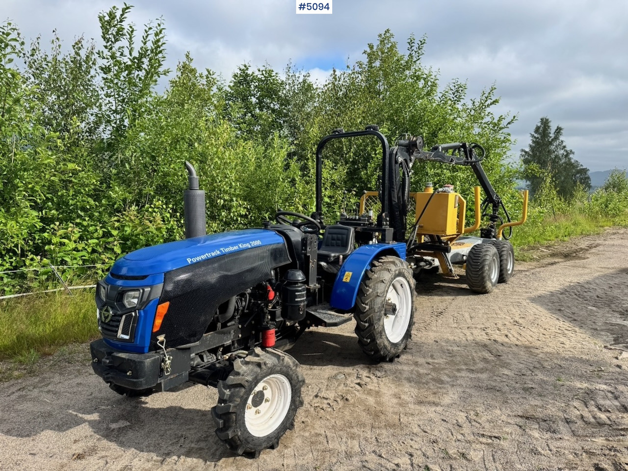 2021 PowerTrack Timber King TR420 w/ Timber Trailer - Hout aanhanger: afbeelding 1 2021 PowerTrack Timber King TR420 w/ Timber Trailer - Hout aanhanger: afbeelding 1