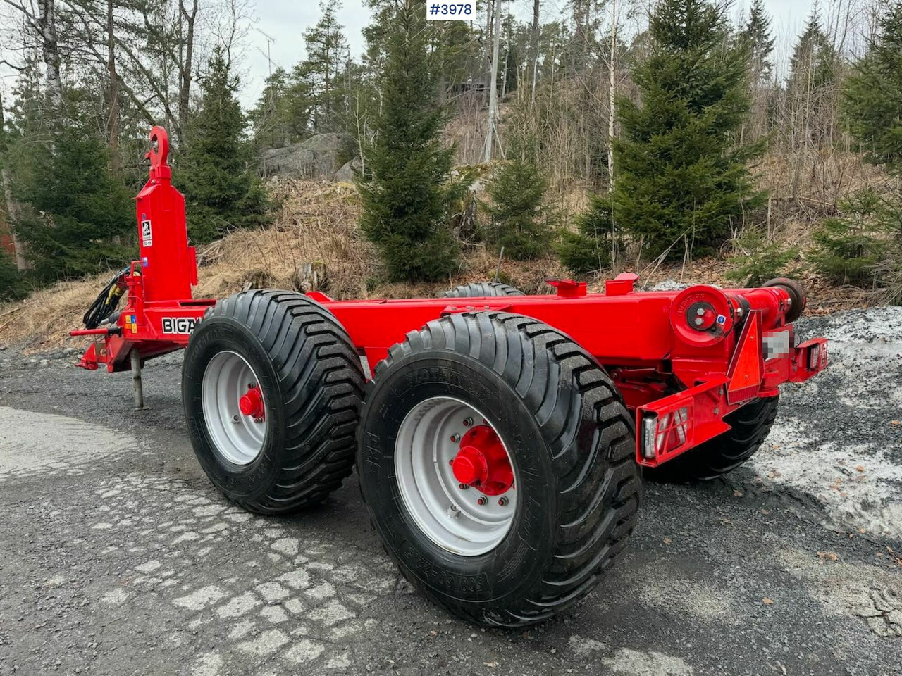 2022 Bigab 15-19 hook trailer - Dieplader aanhangwagen: afbeelding 3 2022 Bigab 15-19 hook trailer - Dieplader aanhangwagen: afbeelding 3