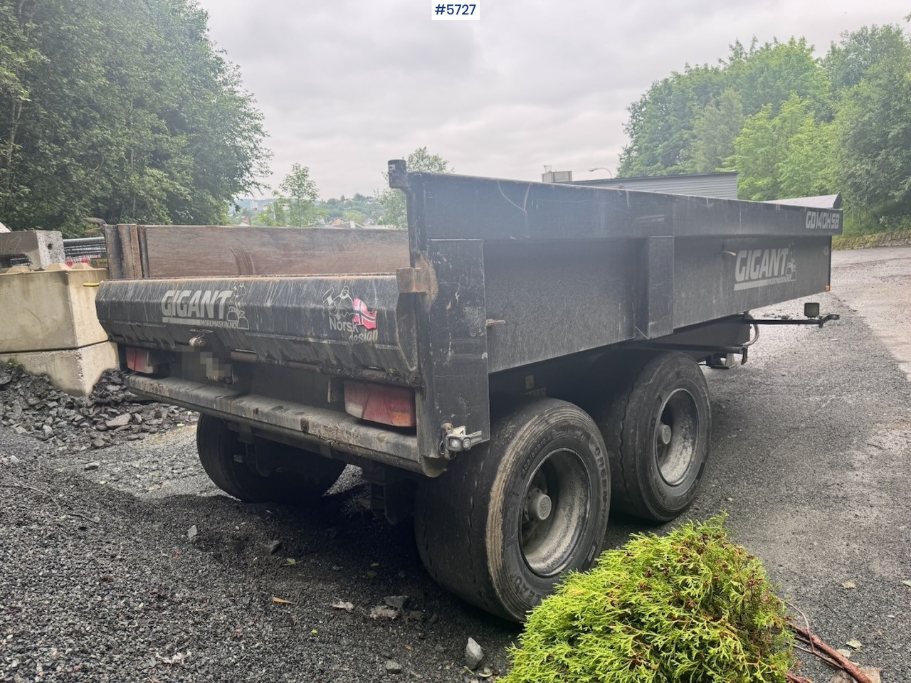 2022 Gigang Dumper trailer for tractor. - Landbouwkipper: afbeelding 4 2022 Gigang Dumper trailer for tractor. - Landbouwkipper: afbeelding 4