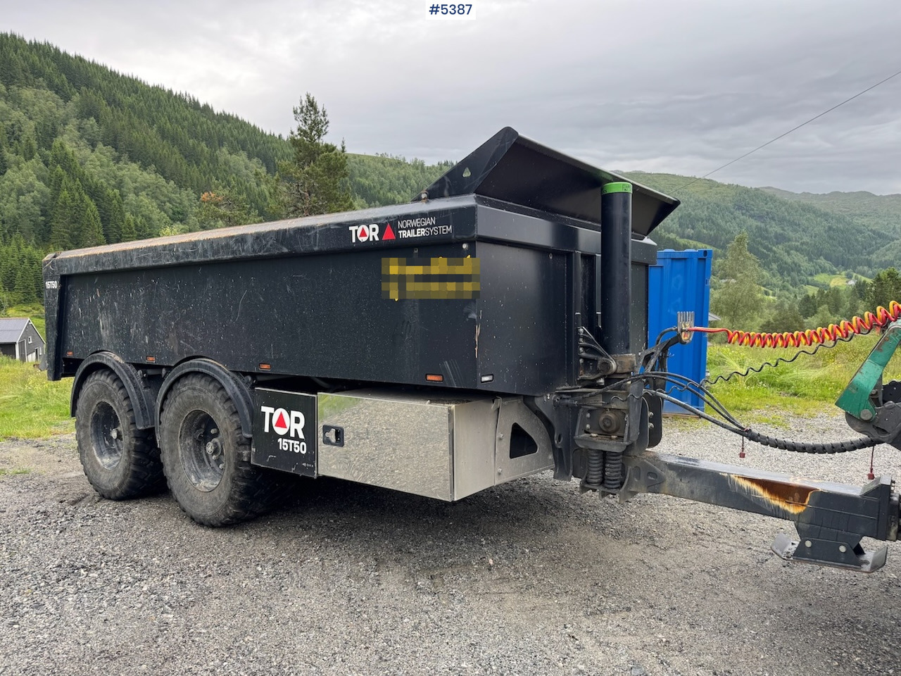 2023 TOR T15T50 Dump trailer. - Landbouwkipper: afbeelding 2 2023 TOR T15T50 Dump trailer. - Landbouwkipper: afbeelding 2