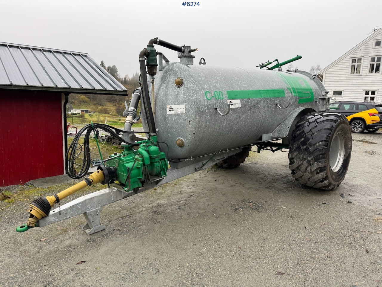 2024 Garcia C-60 6000 liter manure wagon w/ vacuum, combi and cannon. - Mesttank: afbeelding 4 2024 Garcia C-60 6000 liter manure wagon w/ vacuum, combi and cannon. - Mesttank: afbeelding 4