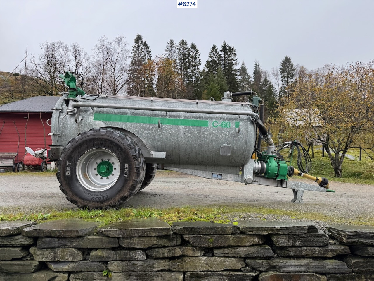 2024 Garcia C-60 6000 liter manure wagon w/ vacuum, combi and cannon. - Mesttank: afbeelding 1 2024 Garcia C-60 6000 liter manure wagon w/ vacuum, combi and cannon. - Mesttank: afbeelding 1