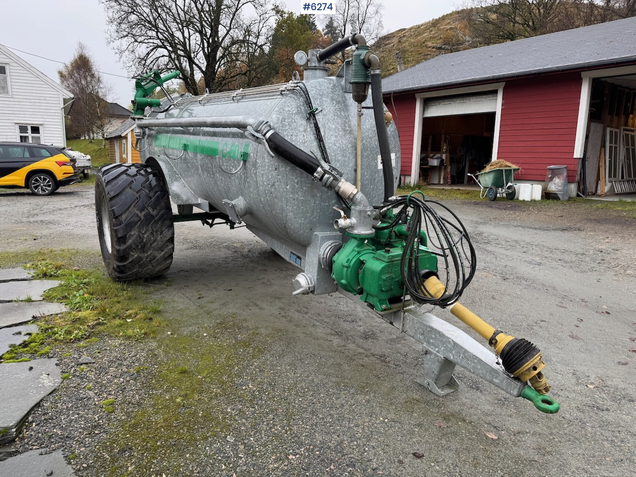 2024 Garcia C-60 6000 liter manure wagon w/ vacuum, combi and cannon. - Mesttank: afbeelding 2 2024 Garcia C-60 6000 liter manure wagon w/ vacuum, combi and cannon. - Mesttank: afbeelding 2