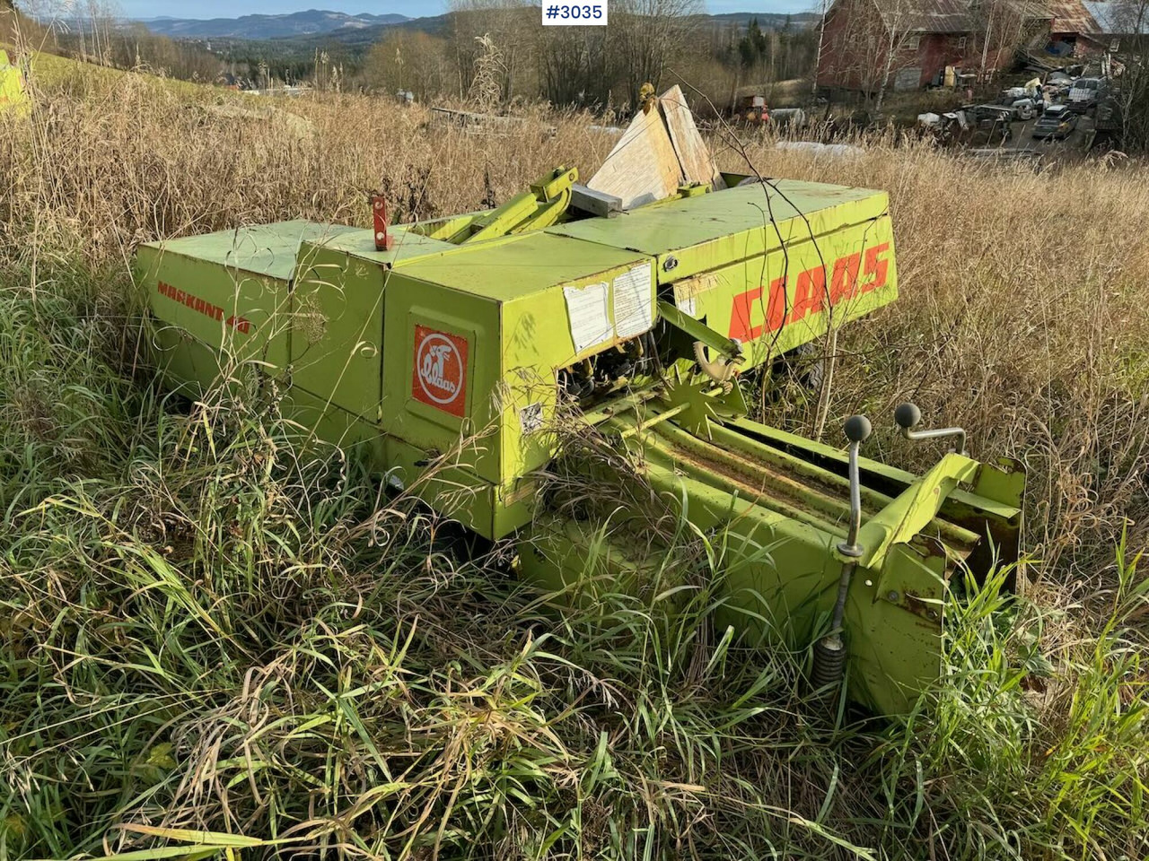 Hooi-/ Voedermachine 4 square presses, repair object: afbeelding 9