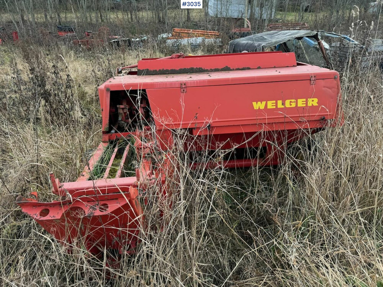 Hooi-/ Voedermachine 4 square presses, repair object: afbeelding 20