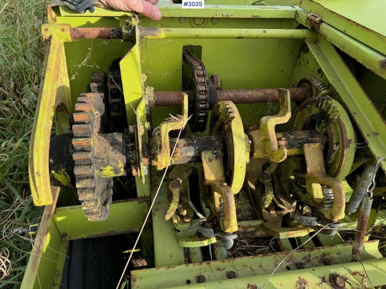 Hooi-/ Voedermachine 4 square presses, repair object: afbeelding 12