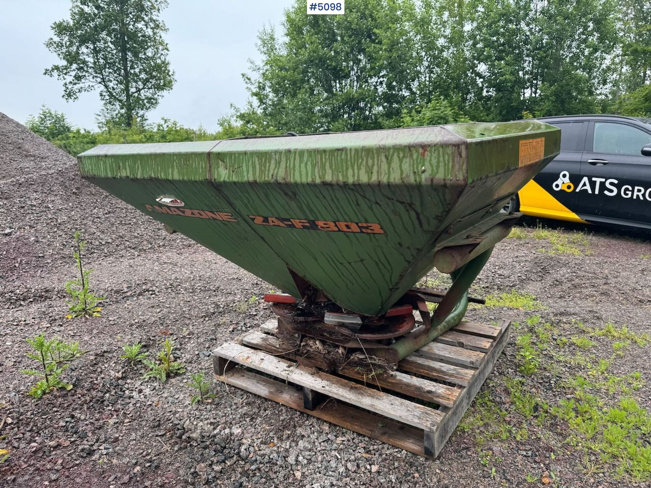 Amazone ZA-F 803 Repair object - Kunstmeststrooier: afbeelding 5 Amazone ZA-F 803 Repair object - Kunstmeststrooier: afbeelding 5