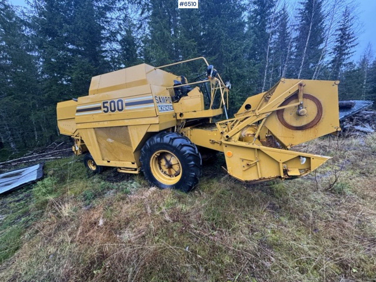Approx. 1985 Sampo Rosenlew 500 combine harvester - Maaidorser: afbeelding 3 Approx. 1985 Sampo Rosenlew 500 combine harvester - Maaidorser: afbeelding 3