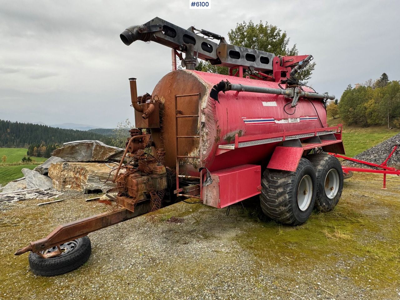 Høgborg 12,000L fertilizer trailer - Mesttank: afbeelding 3 Høgborg 12,000L fertilizer trailer - Mesttank: afbeelding 3