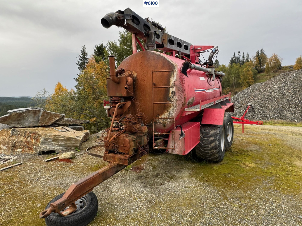 Høgborg 12,000L fertilizer trailer - Mesttank: afbeelding 4 Høgborg 12,000L fertilizer trailer - Mesttank: afbeelding 4