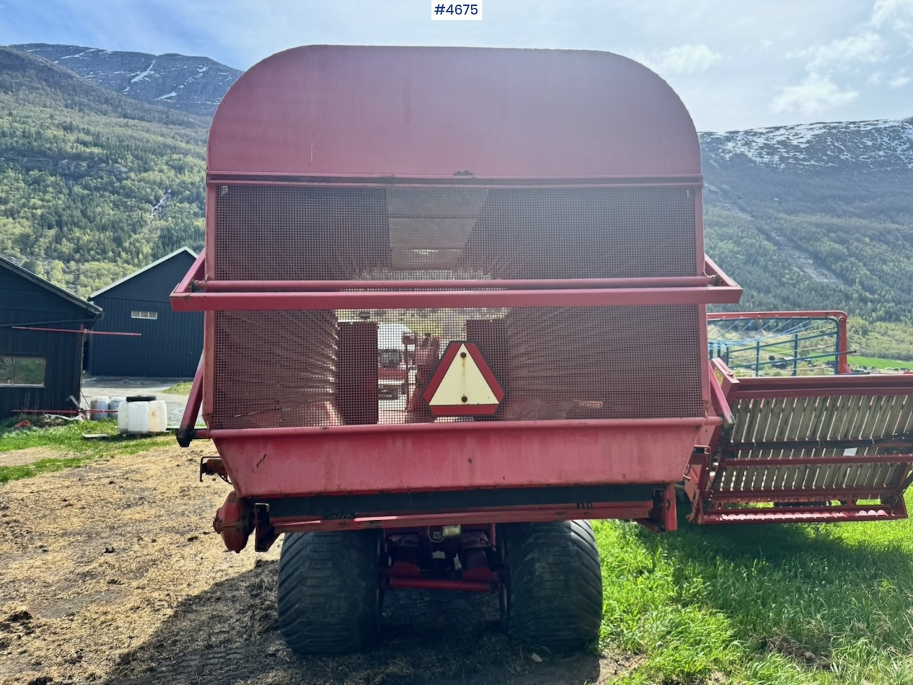 Hooi-/ Voedermachine JF Forage Pickup Wagon – 40 m³ – In Good Condition!: afbeelding 7