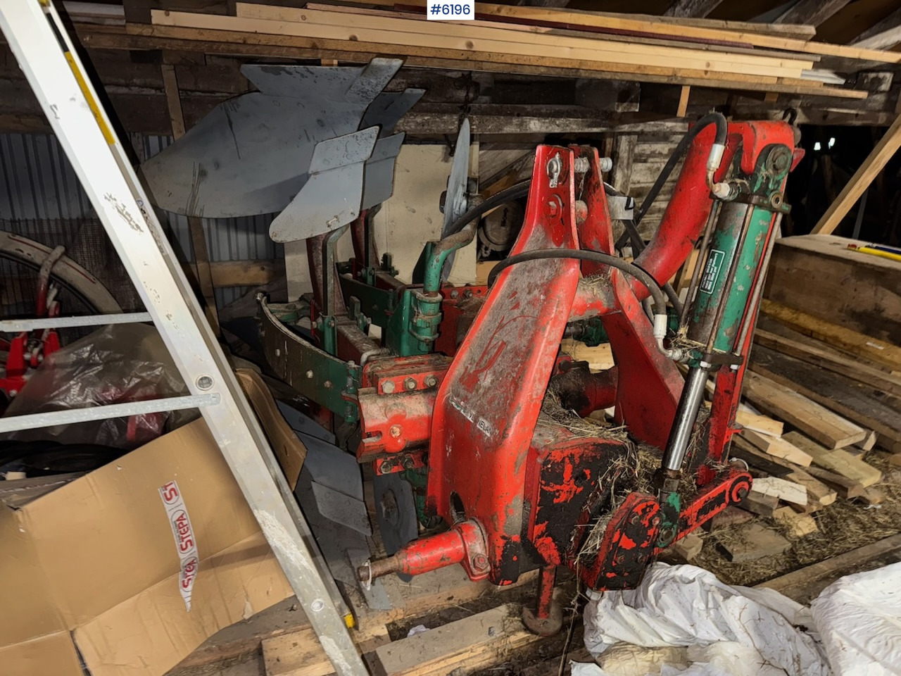 Kverneland Mod. E 3 2-furrow reversible plough. - Grondbewerking toebehoor: afbeelding 1 Kverneland Mod. E 3 2-furrow reversible plough. - Grondbewerking toebehoor: afbeelding 1