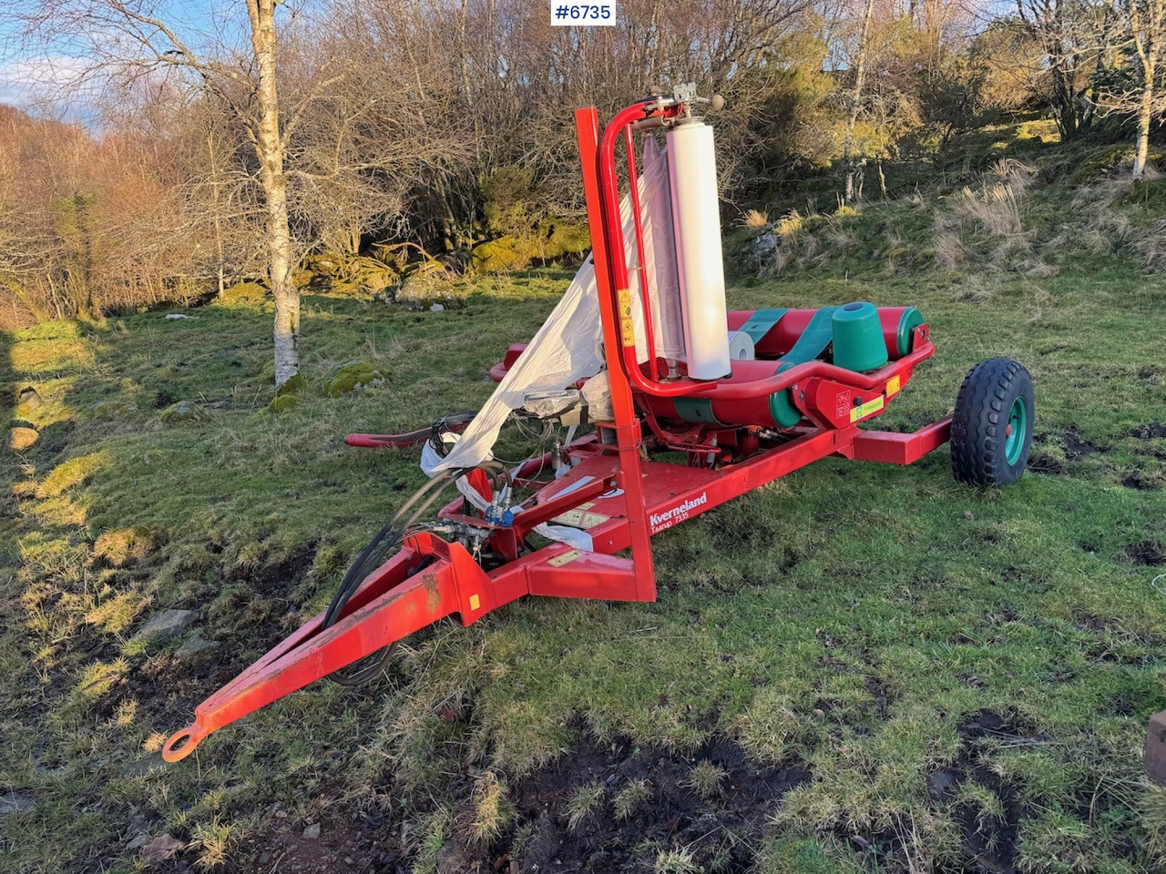 Kverneland Taarup 7335 Round Bale Wrapper - Hooi-/ Voedermachine: afbeelding 3 Kverneland Taarup 7335 Round Bale Wrapper - Hooi-/ Voedermachine: afbeelding 3