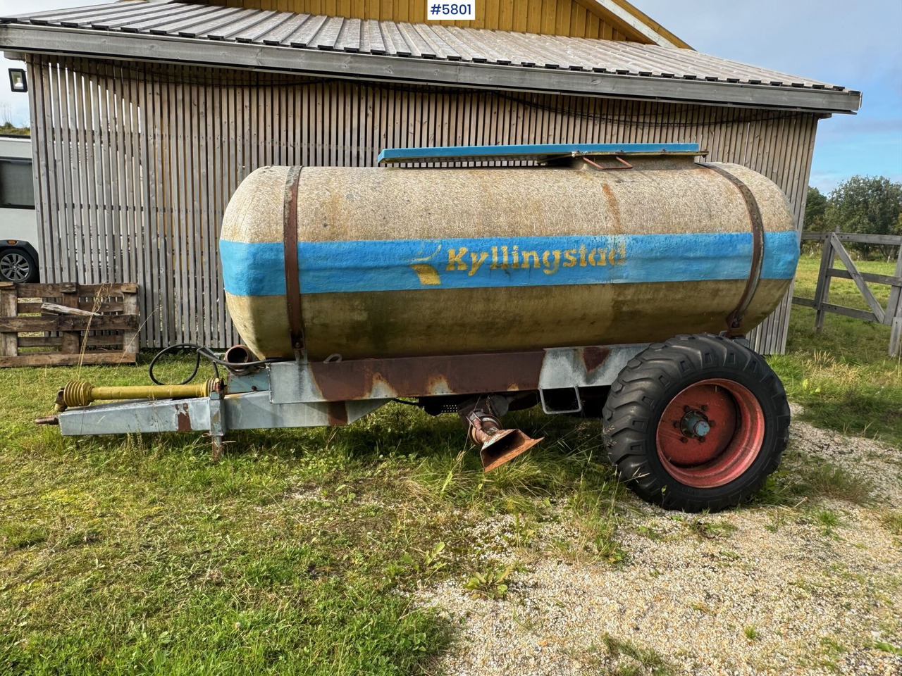 Kyllingstad Manure wagon - Mesttank: afbeelding 1 Kyllingstad Manure wagon - Mesttank: afbeelding 1