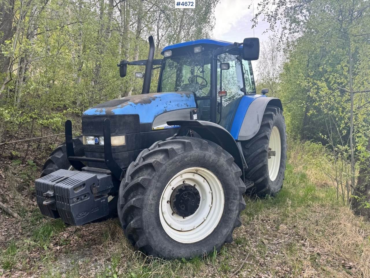 Tractor New Holland TM190 4x4 with Brackets – 5775 hours.: afbeelding 1