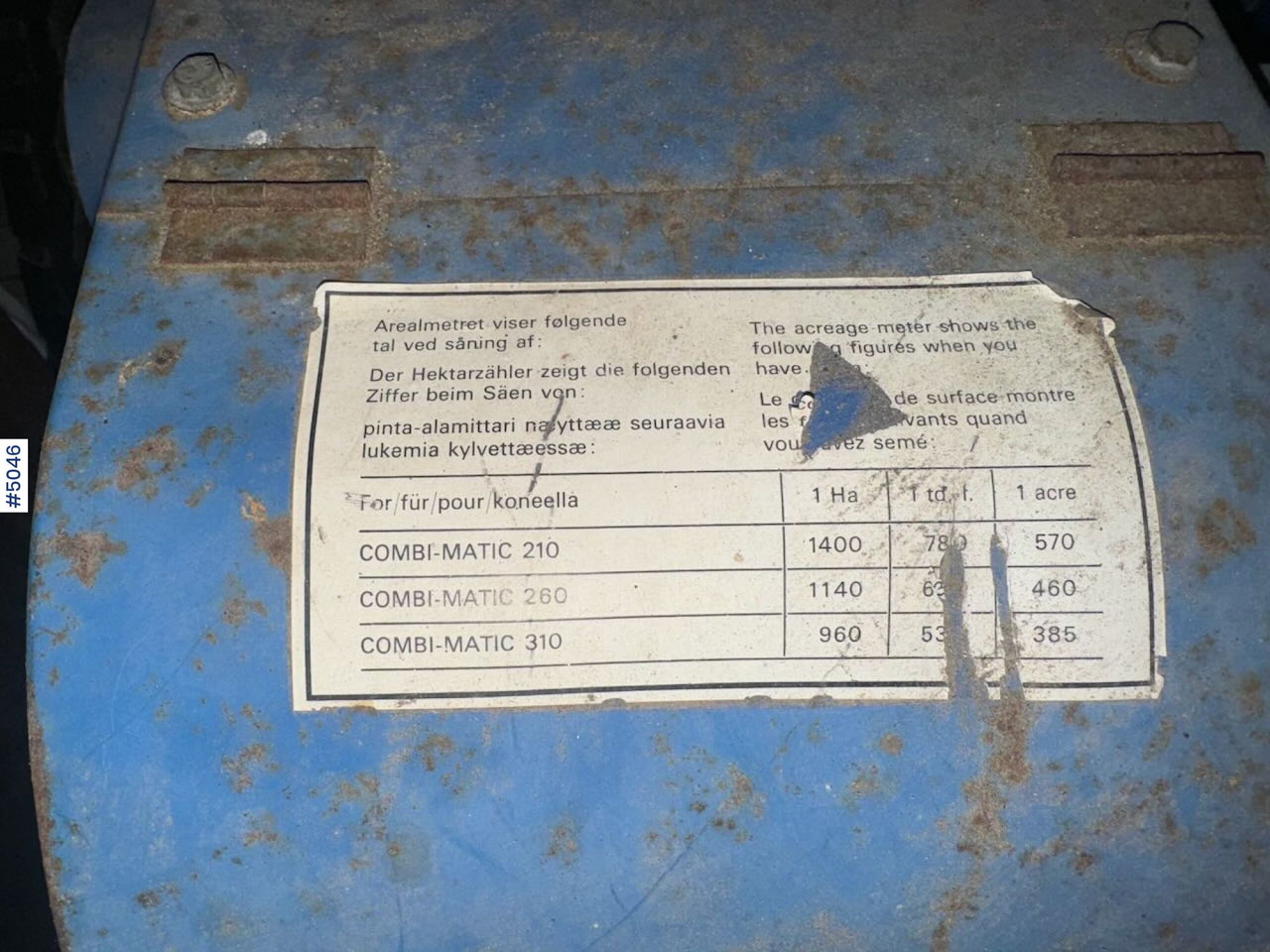 Nordsten Combi-matic 210 - Zaaimachine: afbeelding 5 Nordsten Combi-matic 210 - Zaaimachine: afbeelding 5