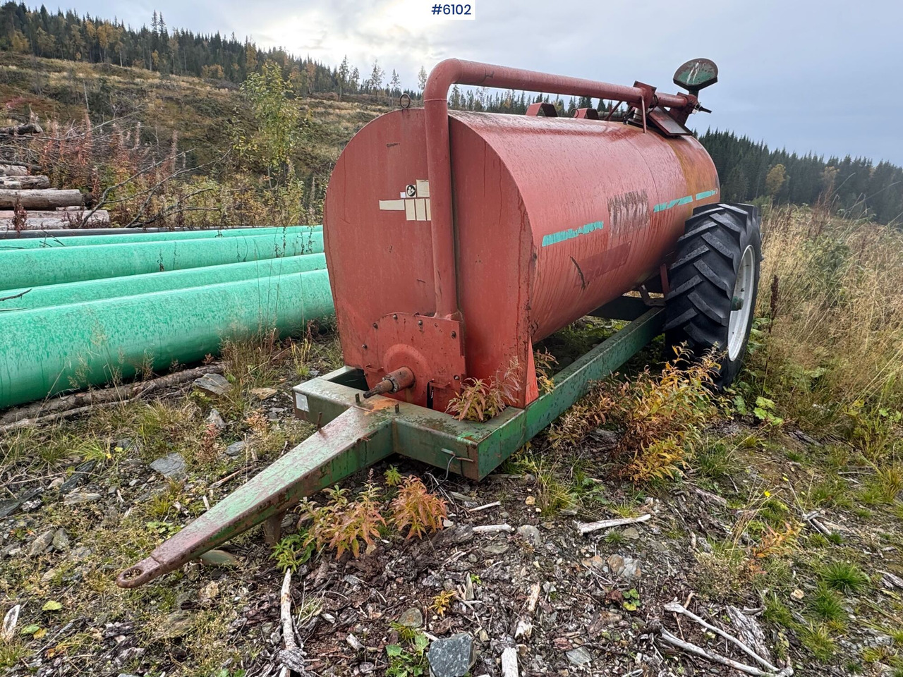 Orkel GV6000 fertilizer trailer - Mesttank: afbeelding 3 Orkel GV6000 fertilizer trailer - Mesttank: afbeelding 3