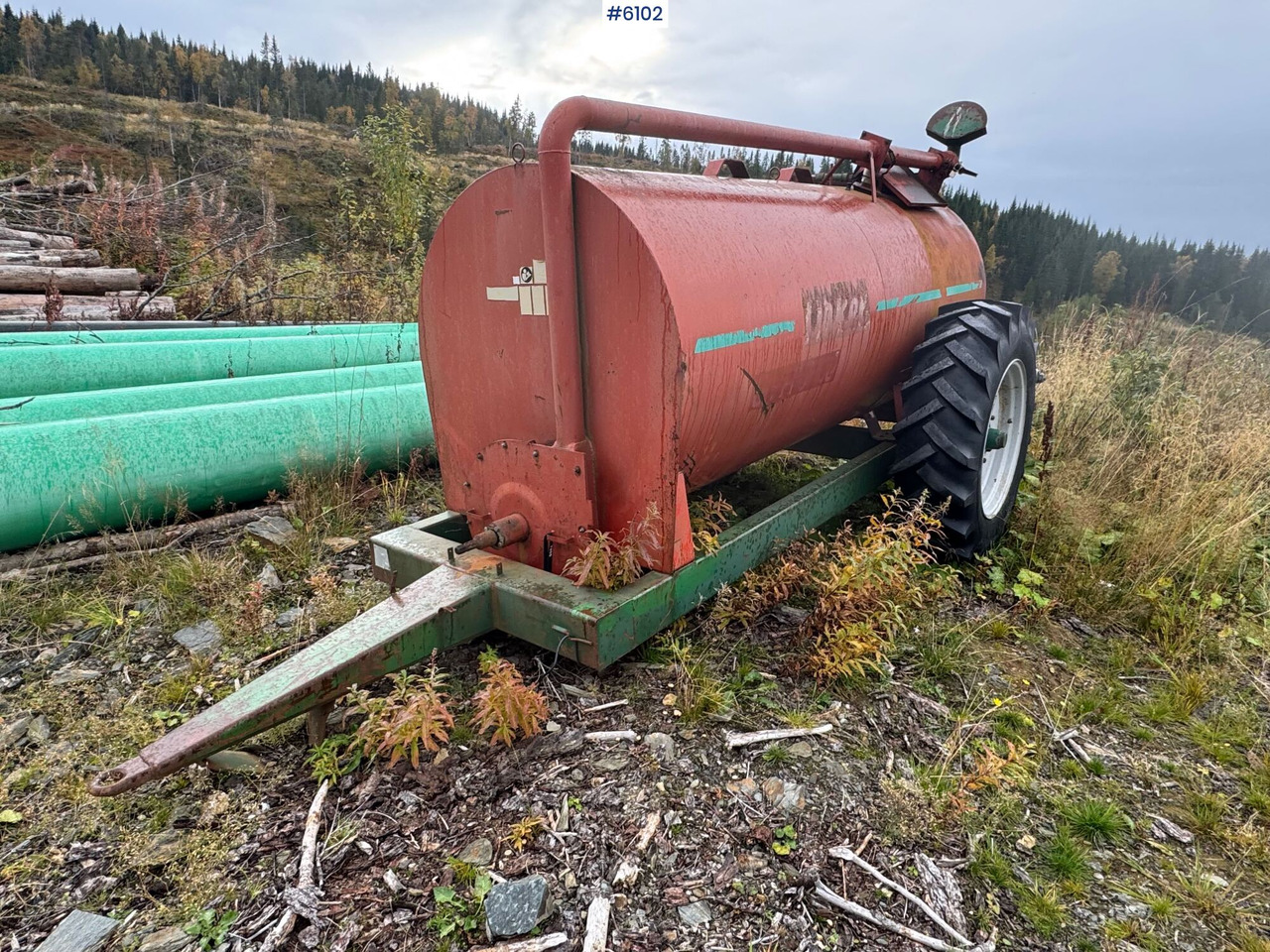 Orkel GV6000 fertilizer trailer - Mesttank: afbeelding 4 Orkel GV6000 fertilizer trailer - Mesttank: afbeelding 4