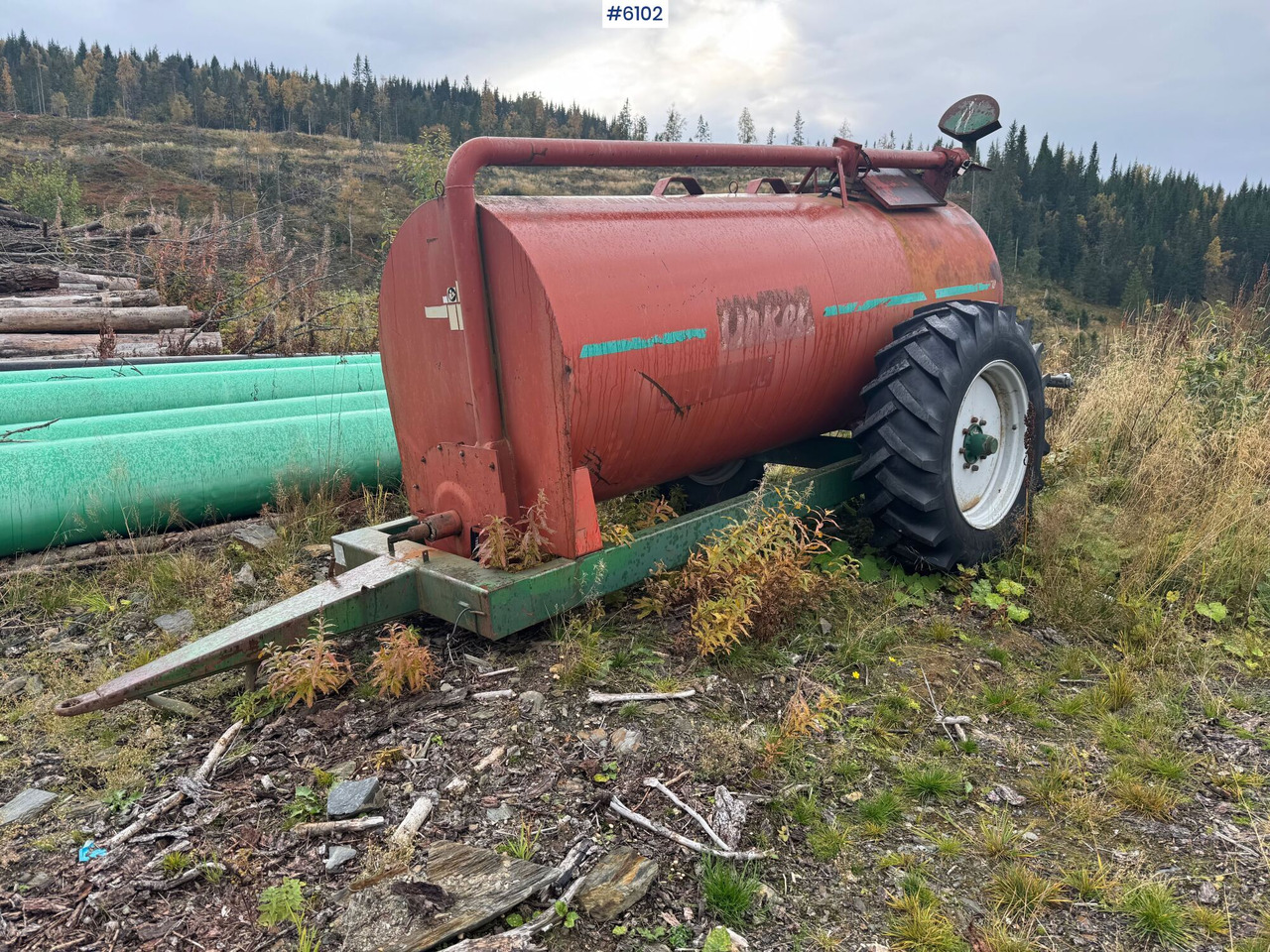 Orkel GV6000 fertilizer trailer - Mesttank: afbeelding 5 Orkel GV6000 fertilizer trailer - Mesttank: afbeelding 5