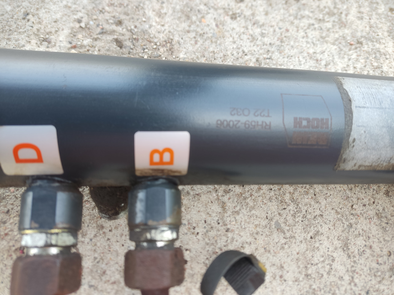 MAN steering cylinder - Stuurinrichting: afbeelding 2 MAN steering cylinder - Stuurinrichting: afbeelding 2